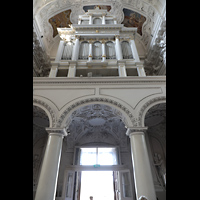 Vilnius, Šv. apaštalu Petro ir Povilo bažnycia (St. Peter und Paul), Orgelempore perspektivisch