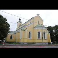 Tallinn (Reval), Jaani kirik (St. Johannis) - Chororgel, Ansicht von Südosten vom Pärnu mnt.