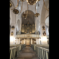 Tallinn (Reval), Toom Kirik (Dom), Hauptschiff in Richtung Orgel