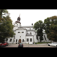 Tallinn (Reval), Toom Kirik (Dom), Südseite des Doms, Ansicht vom Kiriku plats