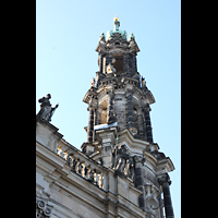 Dresden, Kathedrale (ehem. Hofkirche), Turm