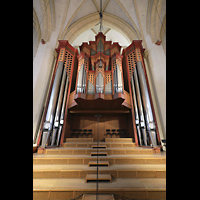München, Liebfrauendom, Hauptorgel von der Orgelempore aus gesehen
