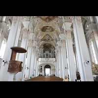 Mnchen (Munich), Hailig-Geist-Kirche, Nach Kriegsschden rekostruierter Hochaltar von Nikolaus Gottfried Stuber (1730)