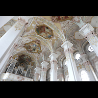 Mnchen (Munich), Hailig-Geist-Kirche, Orgel und Deckenfresken