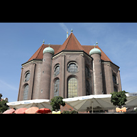München, Alt St. Peter (Hauptorgel), Chor von außen