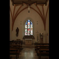 München, Liebfrauendom, Sakramentskapelle in Richtung Altar
