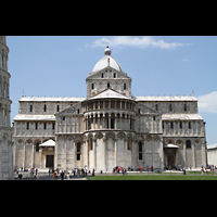 Pisa, Duomo di Santa Maria Assunta (Hauptorgel), Dom von Osten