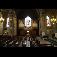Torino (Turin), Santa Rita, Orgel und Seitenschiff