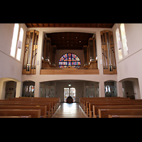 Detmold, Heiig-Kreuz-Kirche, Orgelempore