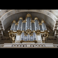 Paris, Saint-Louis des Invalides (Cathédrale aus Armes), Orgel perspektivisch
