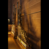 Liverpool, Anglican Cathedral (Hauptorgelanlage), Pfeifen der Trompette Militaire