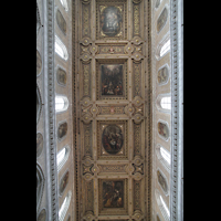 Napoli (Neapel), Cattedrale di S. Maria Assunta, Decke im Hauptschiff