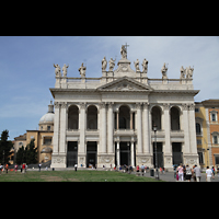 Roma (Rom), Basilica San Giovanni in Laterano (Rechte Chororgel), Außenansicht