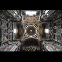 Roma (Rom), Basilica S. Maria Maggiore, Blick in die Kuppel der Sakraments-Kapelle