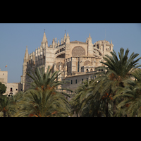 Palma de Mallorca, Catedral La Seu, Kathedrale und Parc de la Mar