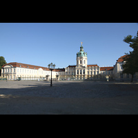 Berlin, Schloss Charlottenburg, Eosander-Kapelle, Schloss mit Schlossplatz