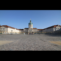 Berlin (Charlottenburg), Schloss Charlottenburg, Eosander-Kapelle, Schloss mit Schlossplatz