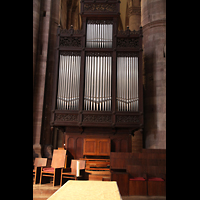 Strasbourg (Straßburg), Cathédrale Notre-Dame - Münster (Krypta-Orgel), Prospekt der Chororgel