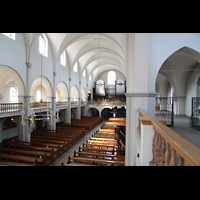 Schramberg (Schwarzwald), Heilig-Geist-Kirche, Blick von der Seitenempore zur Orgel