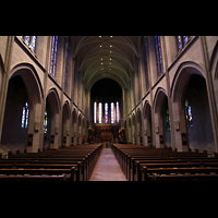 Denver (CO), St. John's Episcopal Cathedral (Main Organ), Innenraum in Richtung Chor