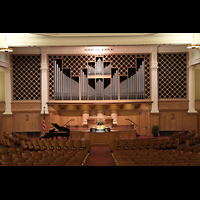 Denver (CO), First Church of Christ, Scientist, Orgel und Altarraum