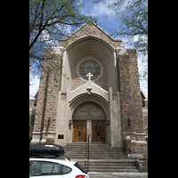 Denver, Montview Boulevard Presbyterian Church, Fassade