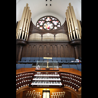 Denver (CO), Cathedral Basilica of the ImmaculateConception, Orgel mit Spieltisch