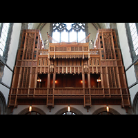 Chicago (IL), University, Rockefeller Memorial Chapel, Orgel auf der Westempore