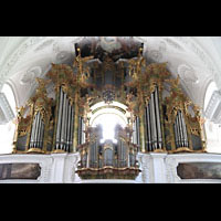 Irsee, Ehem. Abteikirche, Orgel