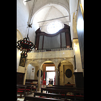 Trogir, Katedrala, Orgelempore