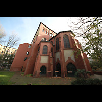 Berlin (Mitte), St. Afra (Institut St. Philipp Neri), Außenansicht seitlich