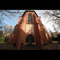Berlin (Mitte), St. Afra (Institut St. Philipp Neri), Chor von außen