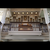 Reykjavík (Reykjavik), Dómkirkja (Ev. Dom), Orgelempore