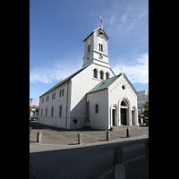 Reykjavík (Reykjavik), Dómkirkja (Ev. Dom), Außenansicht