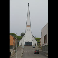 Vardø, Kirke, Fassade mit Turm