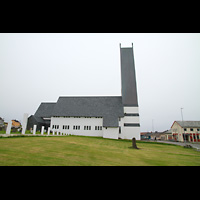 Vardø (Vardö), Kirke, Seitenansicht