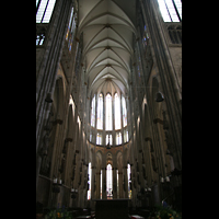 Köln, Dom St.Peter und Maria (Truhenorgel), Hoher Chor