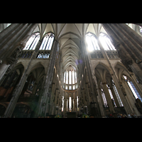 Köln, Dom St.Peter und Maria (Chor- / Marienorgel), Chorraum und Querhaus