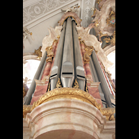 Weingarten, Basilika St. Martin - Große Orgel, Pedalturm