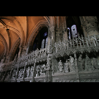Chartres, Cathédrale Notre-Dame, Figuren im Chorumgang
