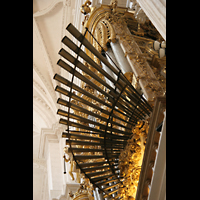 Granada, Catedral (Evangelienorgel), Horizontal-Trompeten der Evangelienorgel