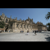 Sevilla, Catedral (Hauptorgel), Gesamtansicht