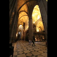 Sevilla, Catedral (Hauptorgel), Innenraum