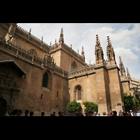 Granada, Catedral (Epistelorgel), Seitenschiff