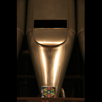 Luzern, Hofkirche St. Leodegar (Große Orgel mit Echowerk), Subkontra-C des Prinzipal 32' mit CD zum Vergleich