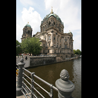 Berlin (Mitte), Dom, Tauf- und Traukapelle, Ansicht von hinten mit Spree