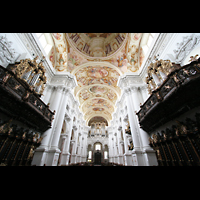 St. Florian (bei Linz), Stiftskirche, Chor mit Chororgeln