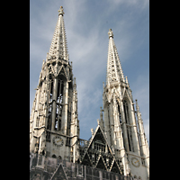 Wien, Votivkirche (Hauptorgel), Türme