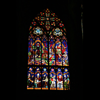 Wien, Votivkirche (Hauptorgel), Fenster
