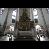 Ingolstadt, Liebfrauenmünster (Chororgel / Bach-Orgel, Hauptaltar